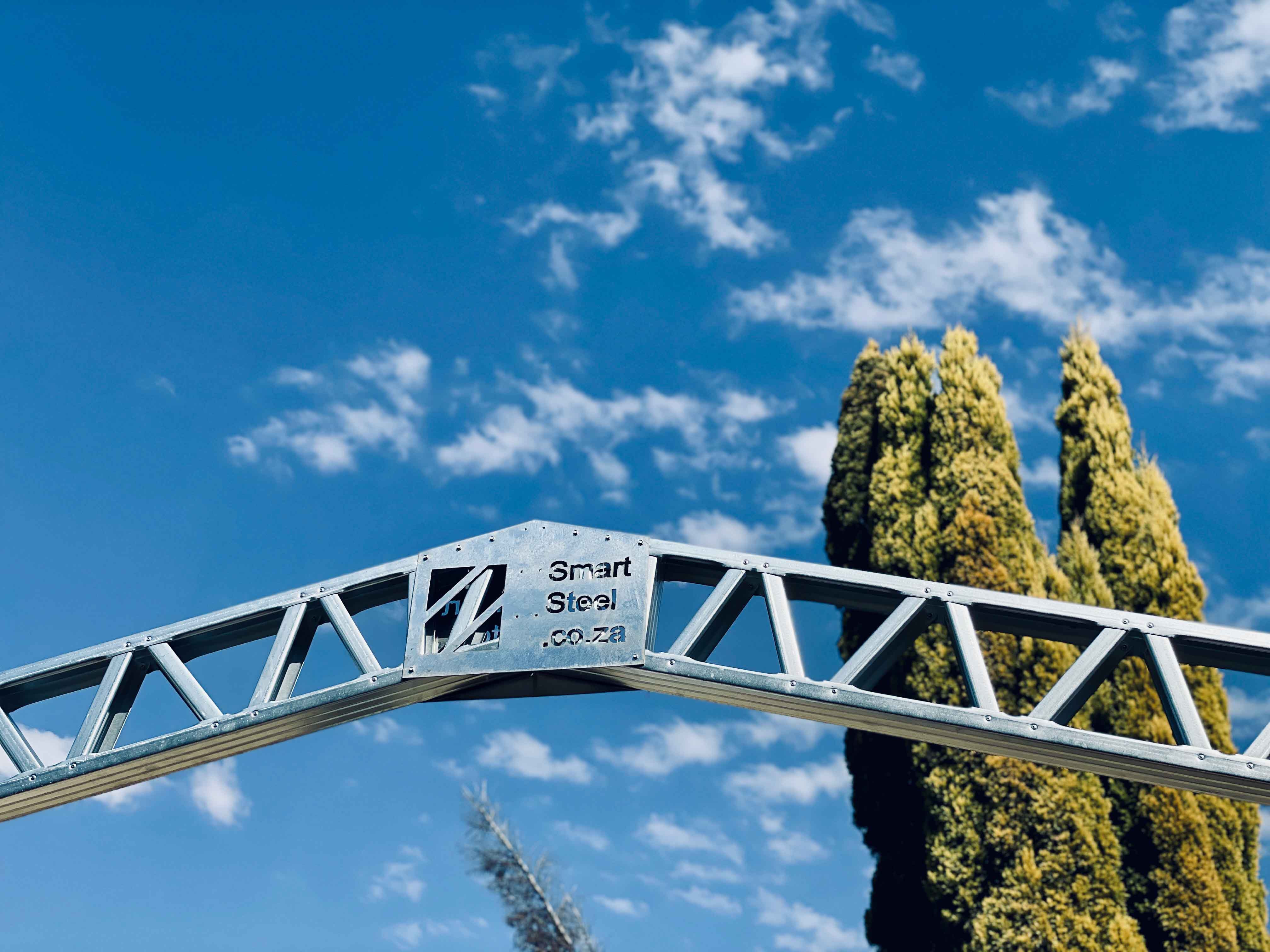 Lightweight steel trusses in construction