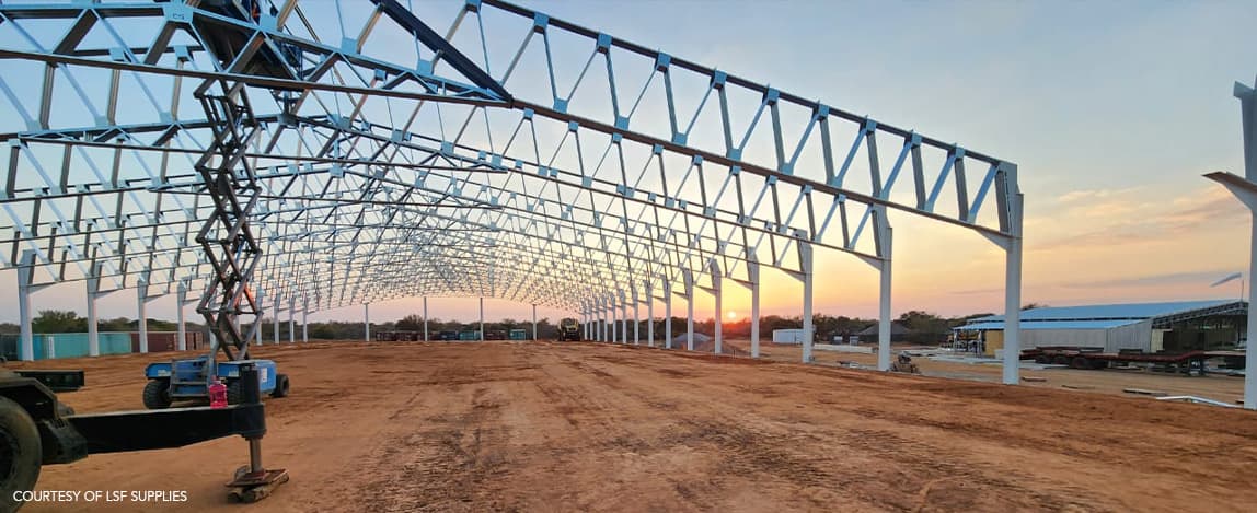 Smart Steel Modular Warehouses