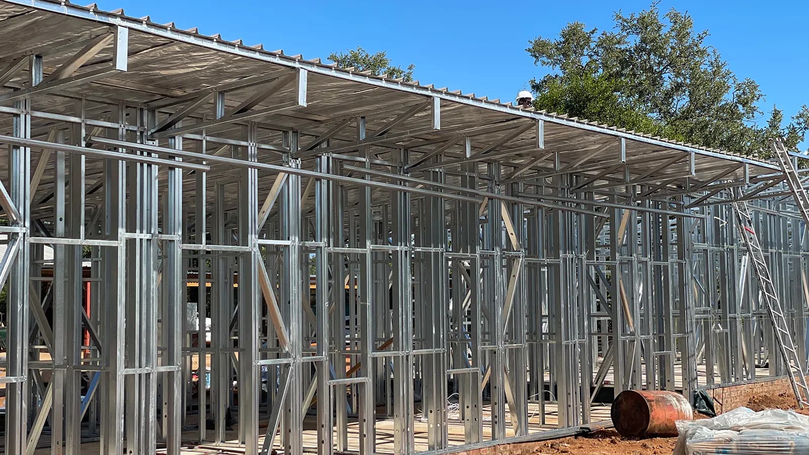 Light steel frame project in Hoedspruit