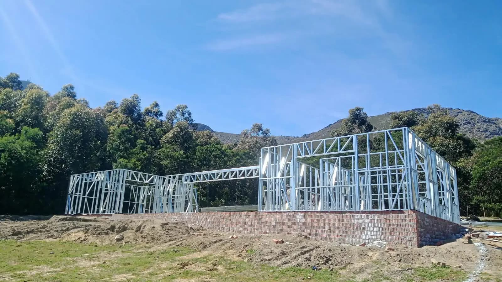Light steel frame structure in Somerset West